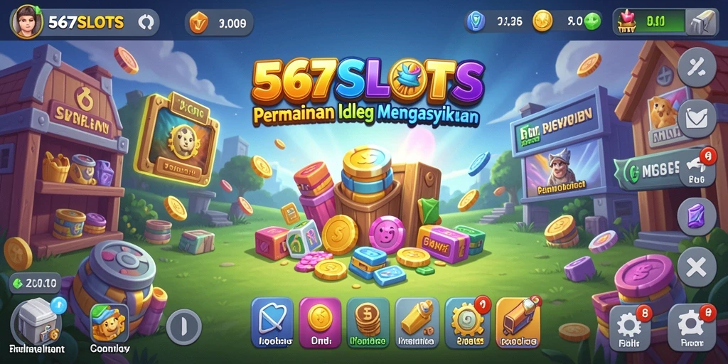 Tampilan gameplay <strong>567SLOTS</strong> yang menarik dan menghibur.