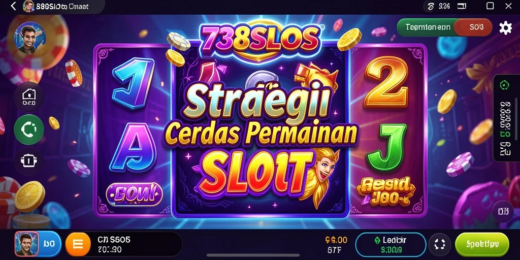Tampilan gameplay menantang dengan strategi cerdas di 738SLOTS.