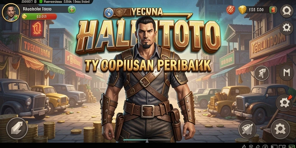 Tampilan menarik dari gameplay HALIMTOTO yang menyuguhkan strategi Tycoon.