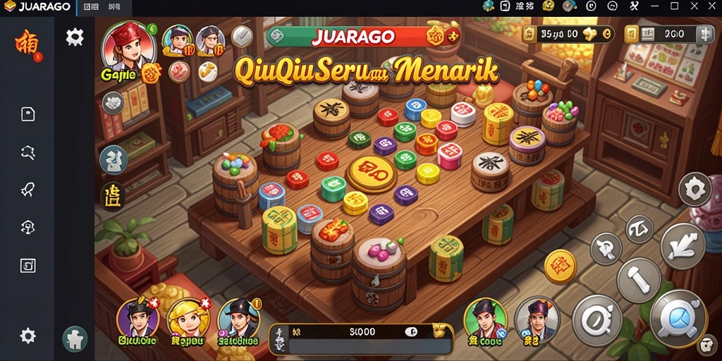Tampilan gameplay JUARAGO yang seru dan mengasyikkan.