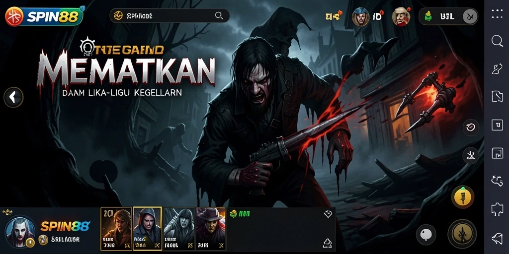 Gameplay SPIN88 menghadirkan suasana menggugah ketakutan.